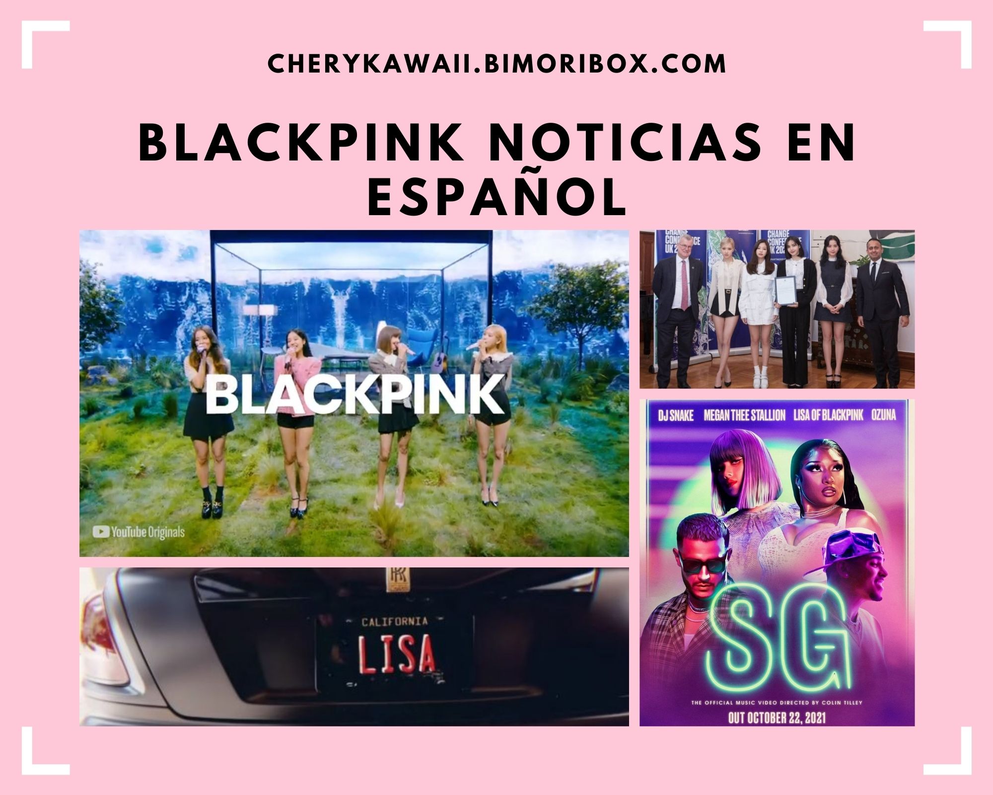 BLACKPINK NOTICIAS EN ESPAÑOL OCTUBRE 2021